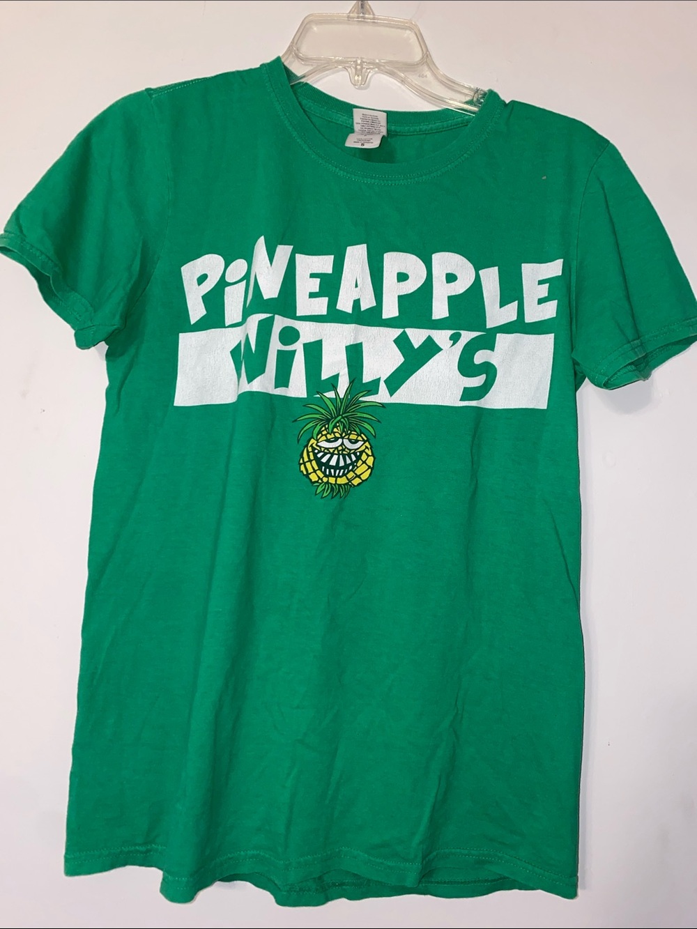 Gildan Green Pineapple Willy's Graphic Tee